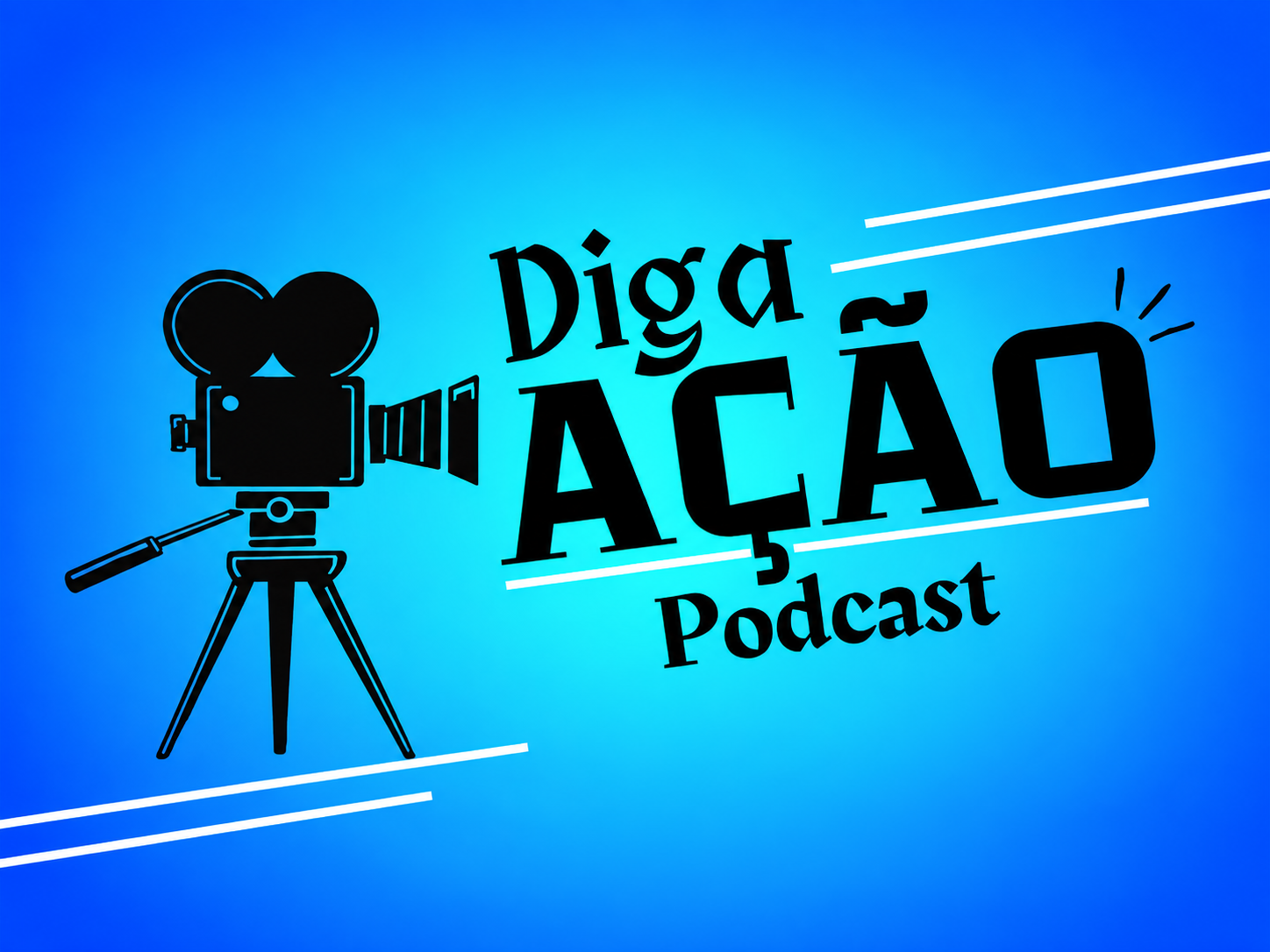 Logo Diga Ação Podcast