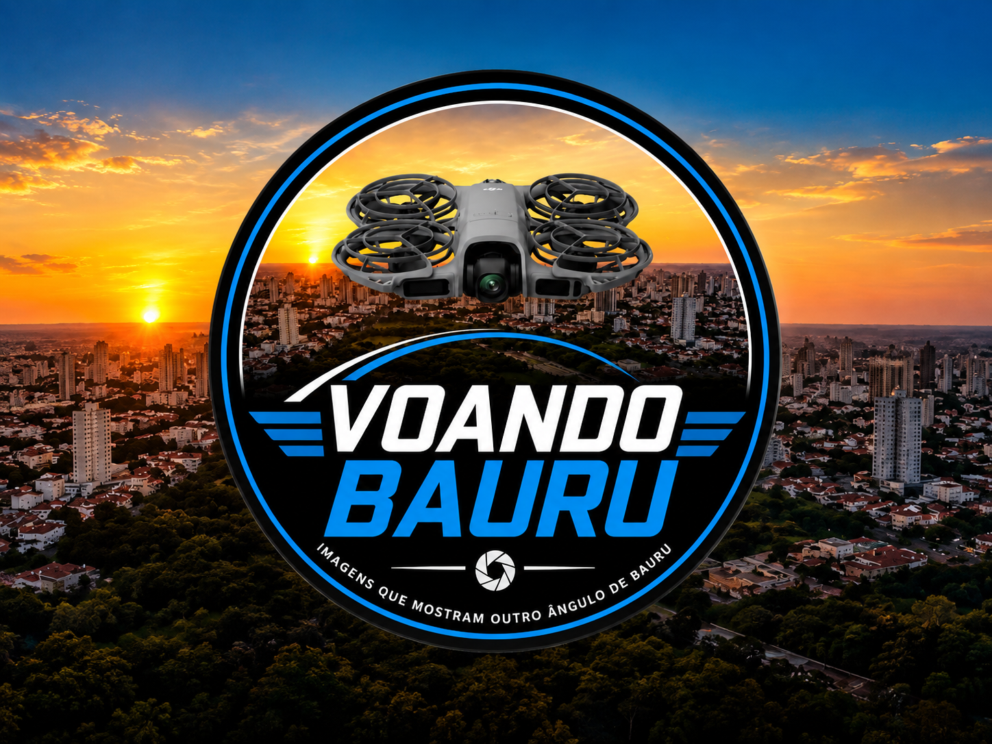 Logo Voando Bauru